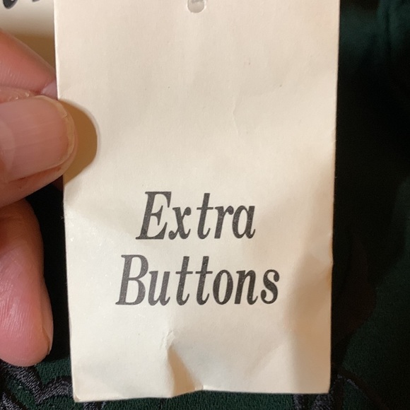 David Warren button up jacket cropped and embroidered/ reduced from MSRP $188 - Picture 8 of 9